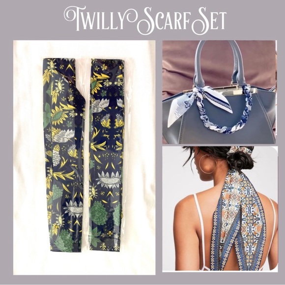 Handbag Skinny Scarf / Twillys - Picture 2 of 5